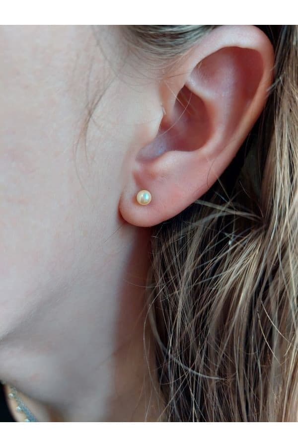 Boucles d'Oreilles Perles - photo 2