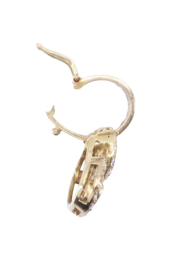 Pendentif pour Collier de Perles Émeraude et Diamants - photo 3