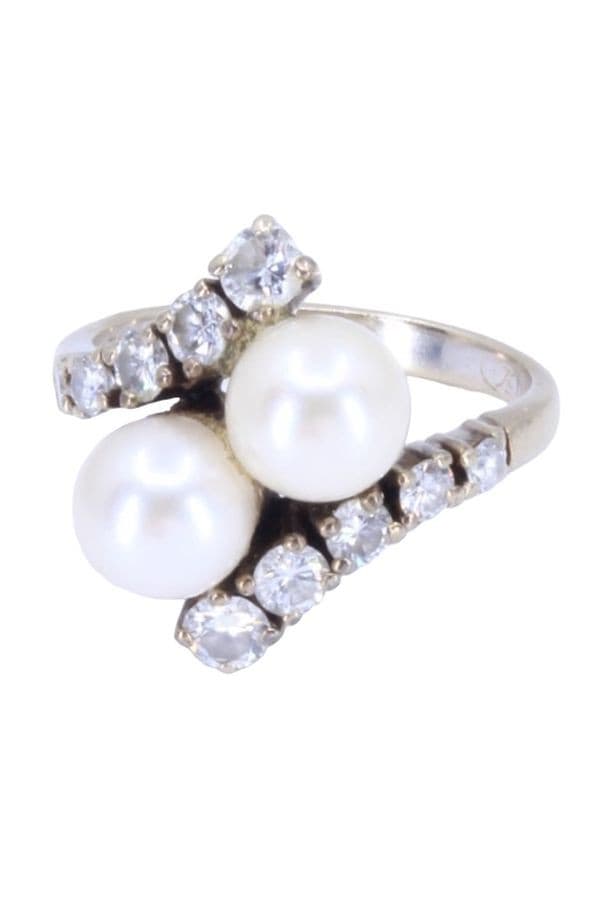 Toi et Moi Ancien Perles et Diamants - photo 5