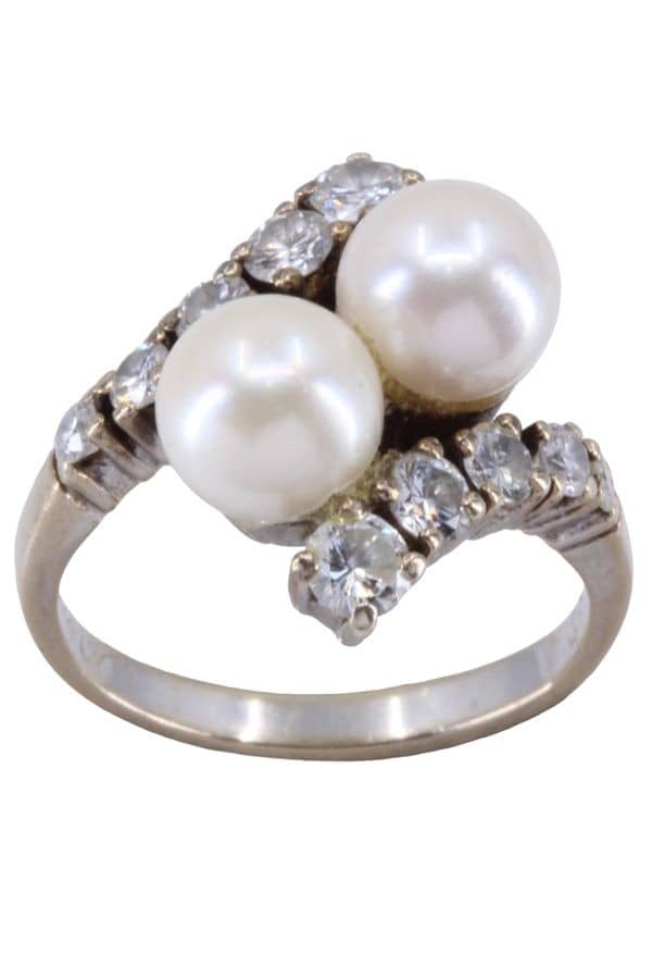 TOI ET MOI ANCIEN PERLES ET DIAMANTS, photo 2 sur 3