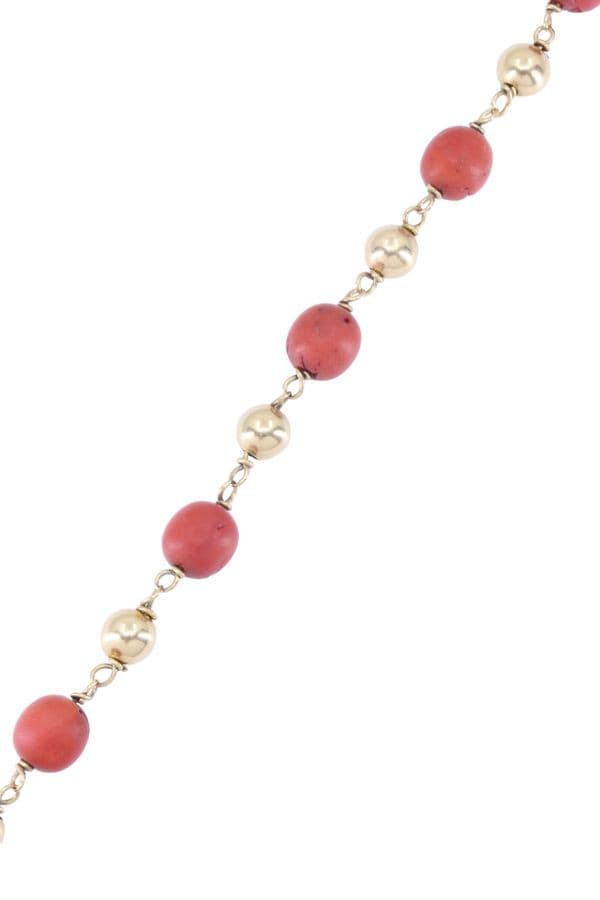 Bracelet Boules Corail - photo 3