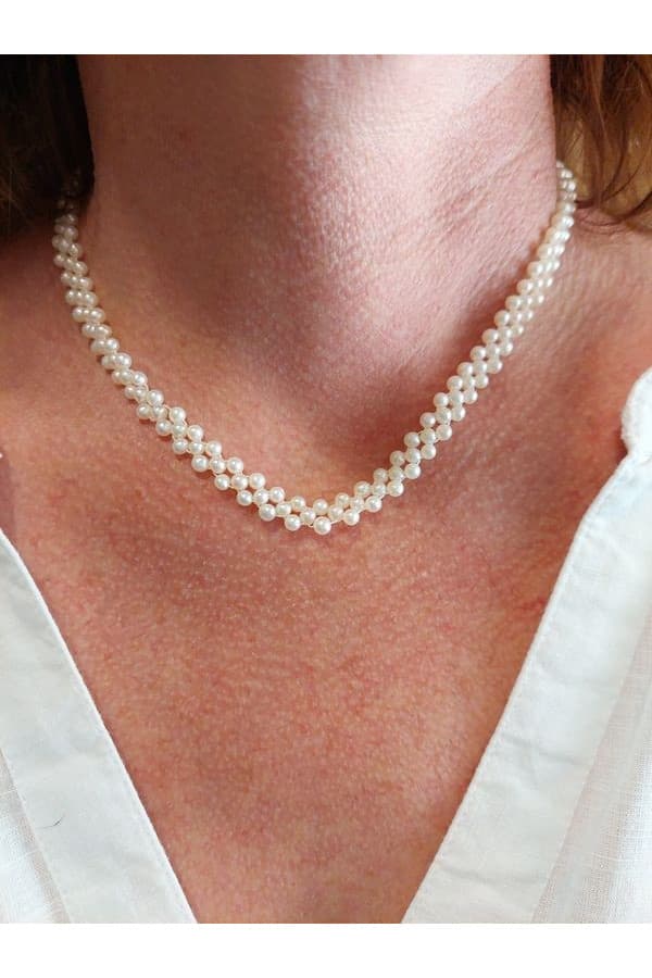 Collier Perles de Chine - photo 2