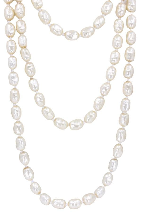 Sautoir Perles Baroques