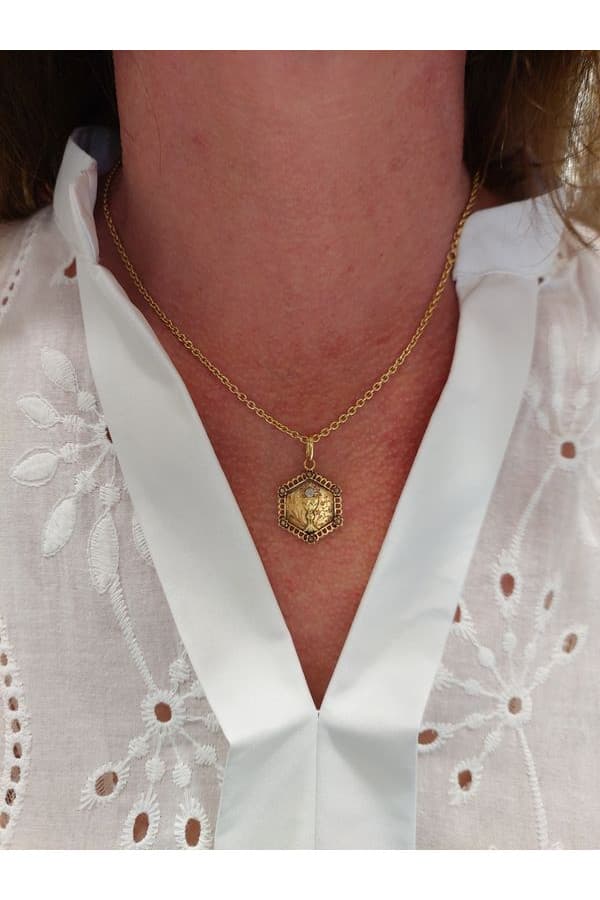 Médaille Calice Perles Napoléon Iii - photo 2