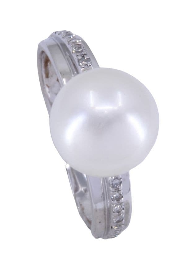Bague Perle et Diamants - photo 4