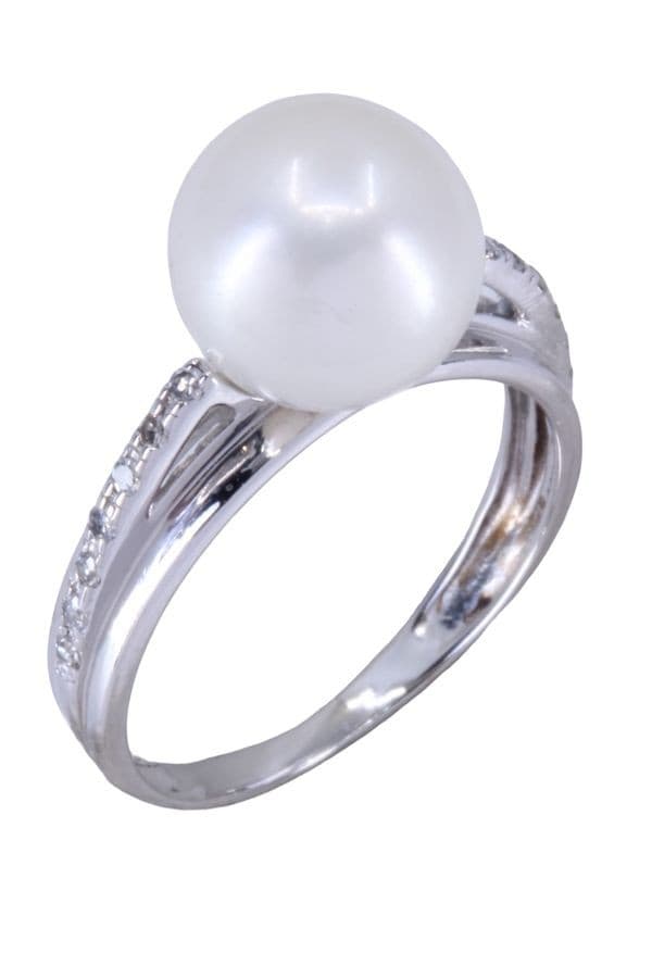 Bague Perle et Diamants - photo 3