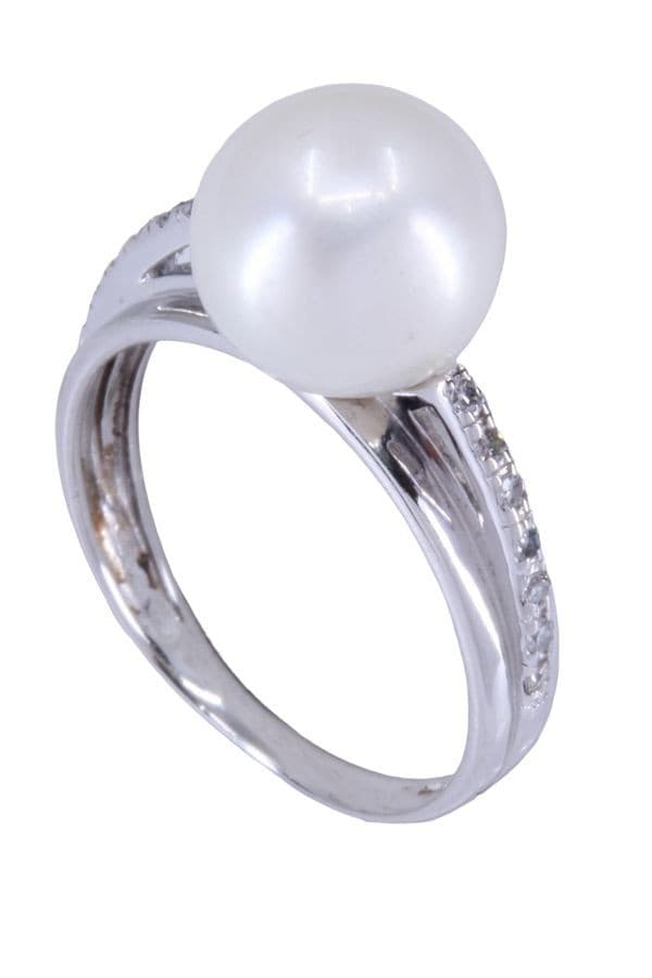 Bague Perle et Diamants - photo 5