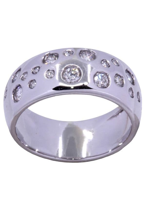 Bague Moderne Diamants