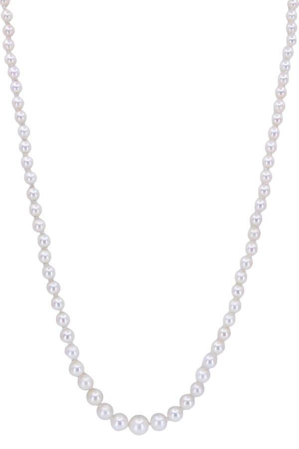 COLLIER DE PERLES EN CHUTE, photo 2 sur 3
