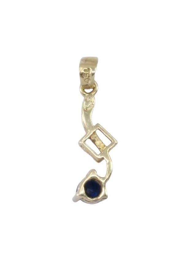 Pendentif Saphir - photo 2