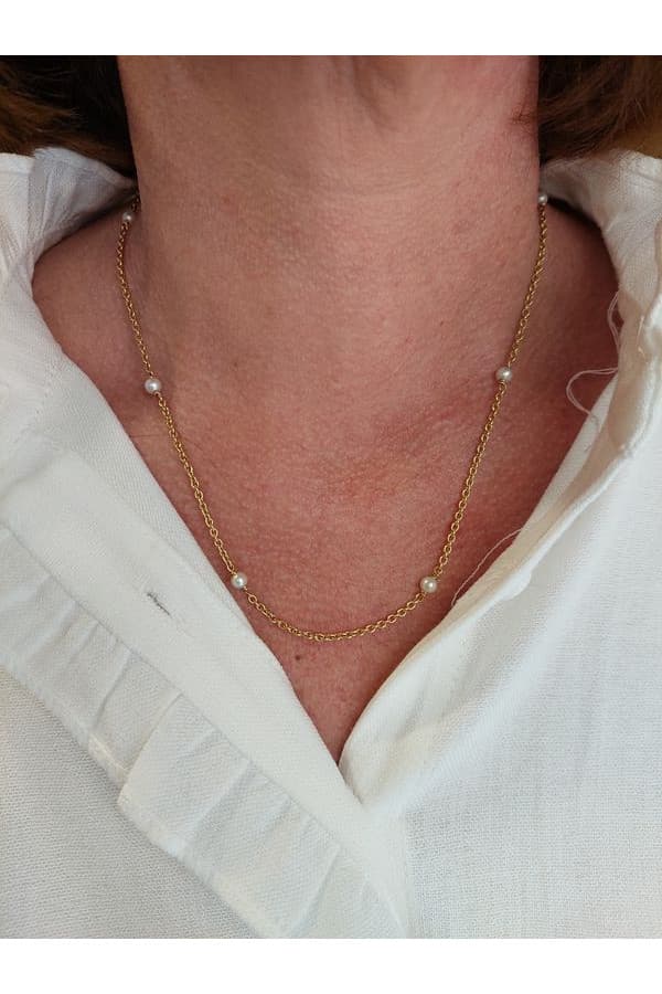 Collier Moderne Perles - photo 2