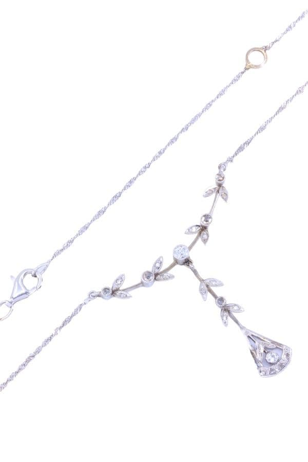Collier Art-Nouveau Diamants - photo 4