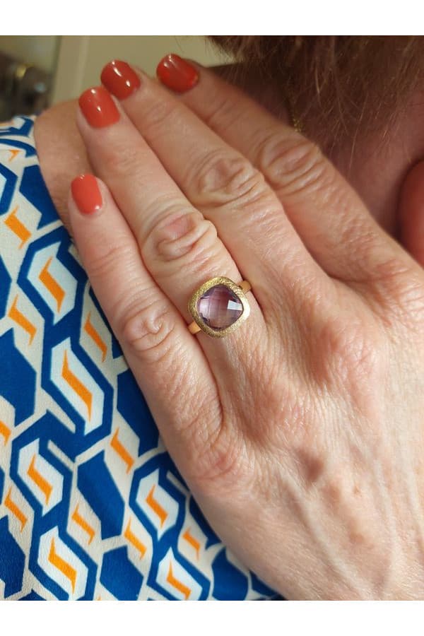 Bague Moderne Améthyste - photo 2
