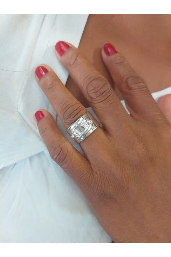 Bague Dinh Van \"maillon\" - photo 2