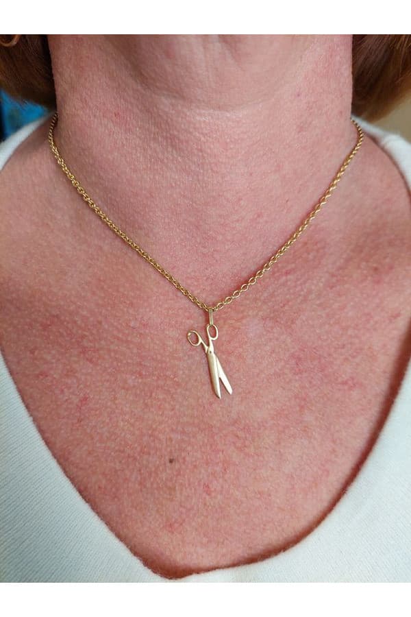 Pendentif Paire de Ciseaux - photo 2