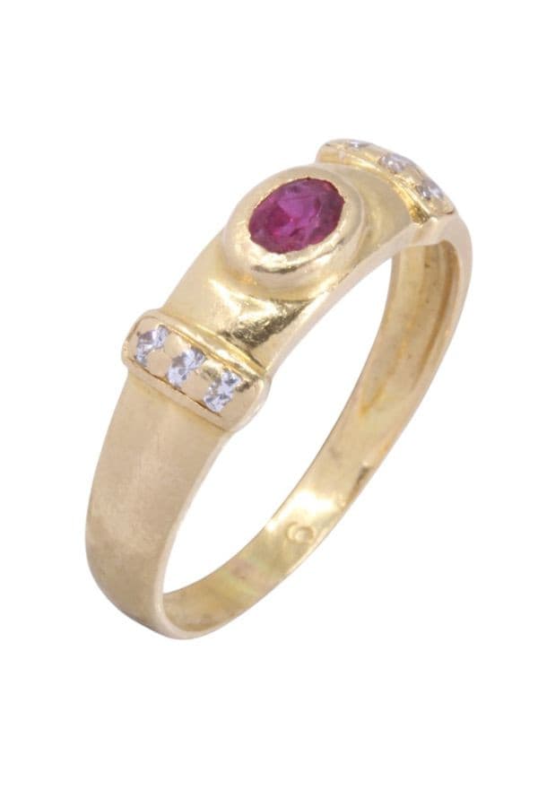 Bague Moderne Rubis et Diamants - photo 5
