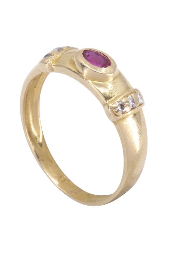 Bague Moderne Rubis et Diamants - photo 3