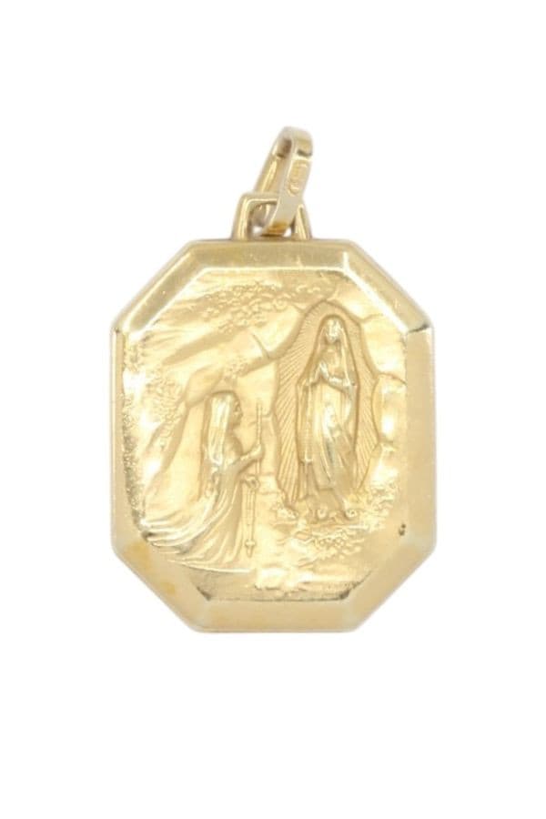 Médaille Notre Dame de Lourdes - photo 3