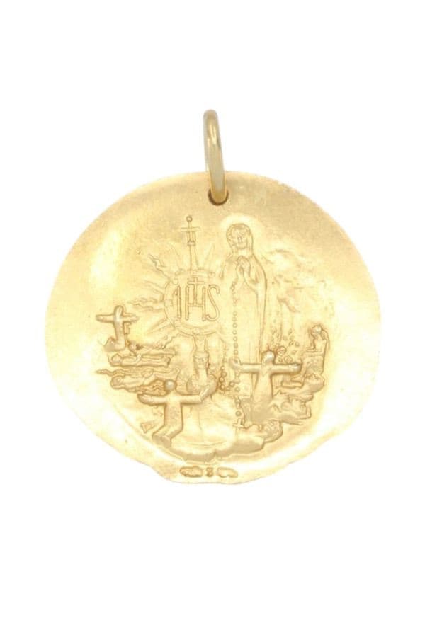 Médaille Notre Dame de Lourdes - photo 3