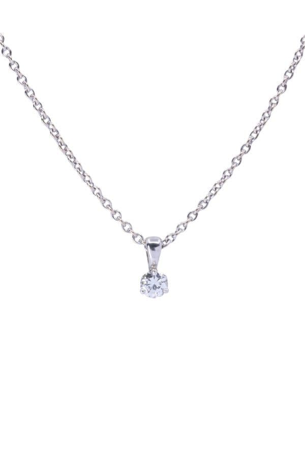 Collier Diamant Solitaire 0.30 Carat - photo 3