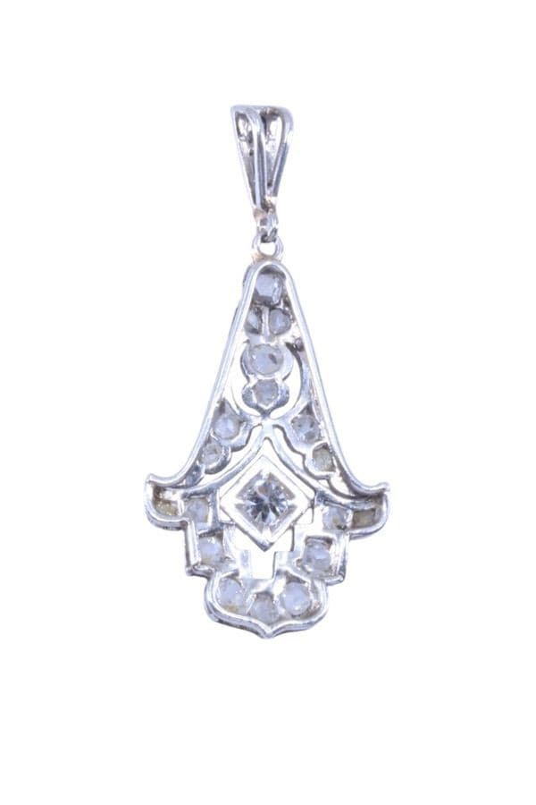 Pendentif Art-Déco Diamants - photo 3