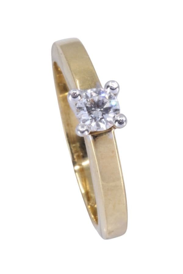 Solitaire Diamant 0.23 Carat - photo 4