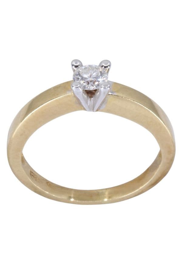 Solitaire Diamant 0.23 Carat