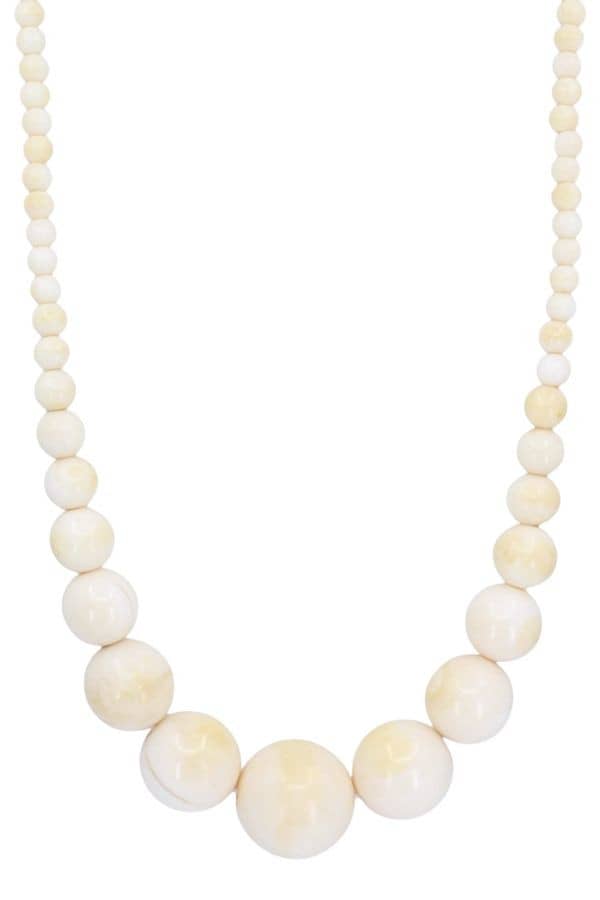 COLLIER ANCIEN EN IVOIRE, photo 2 sur 3