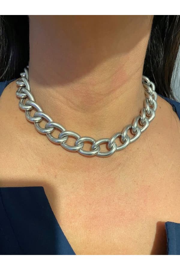 Collier Maille Gourmette - photo 2