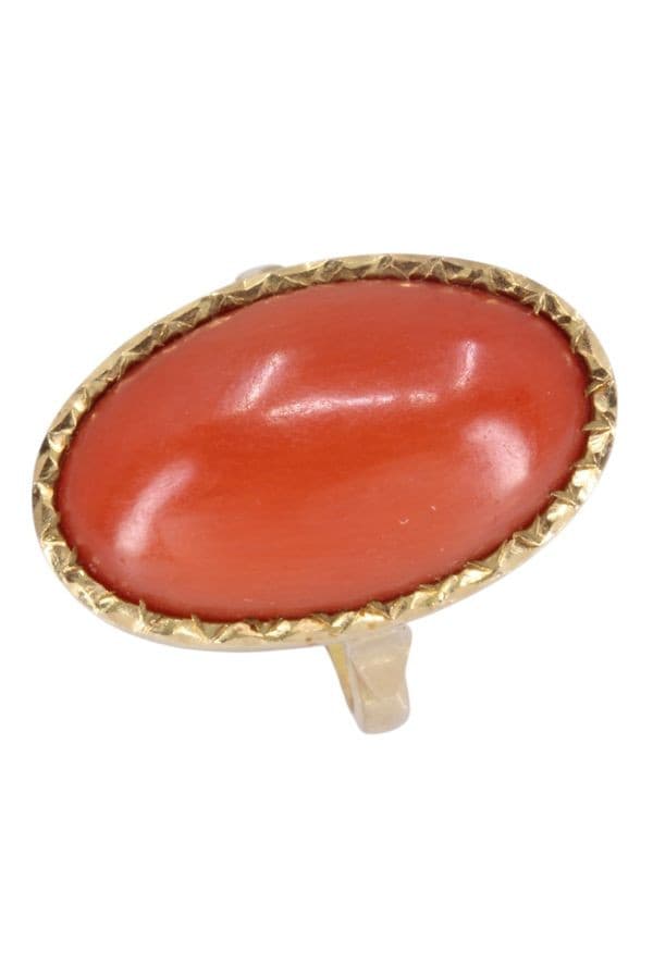Bague Ancienne Corail - photo 4