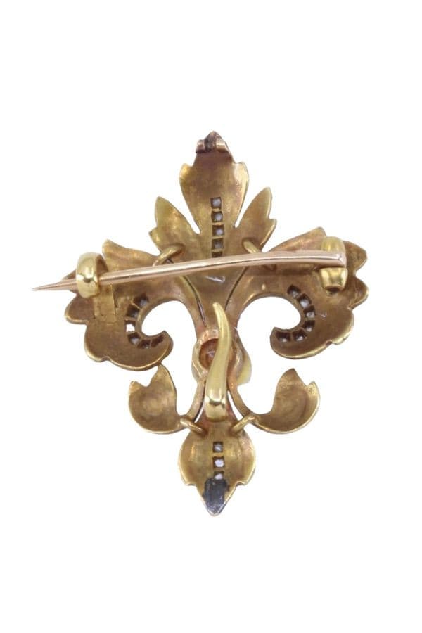 Broche Fleur de Lys - photo 3