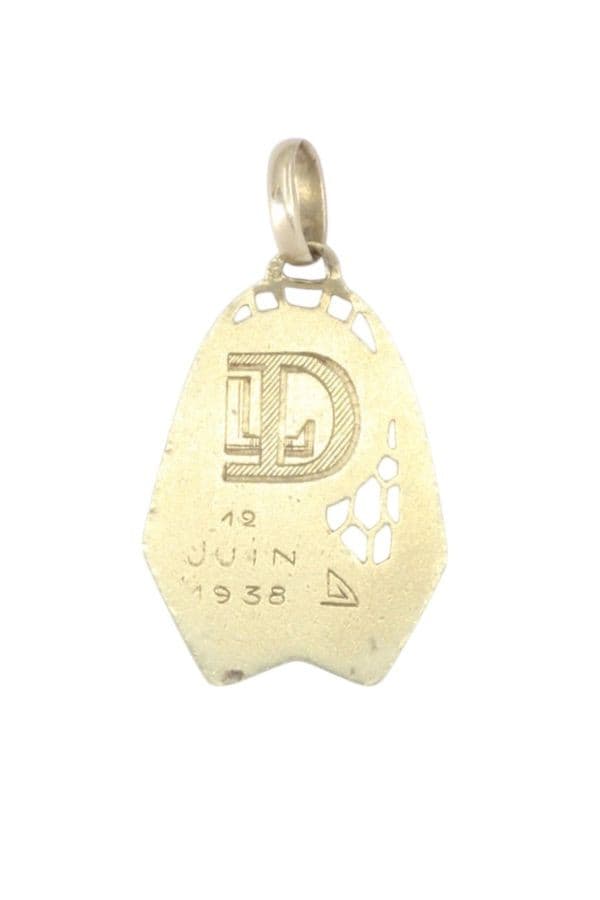 Médaille Vierge Art-Déco - photo 3