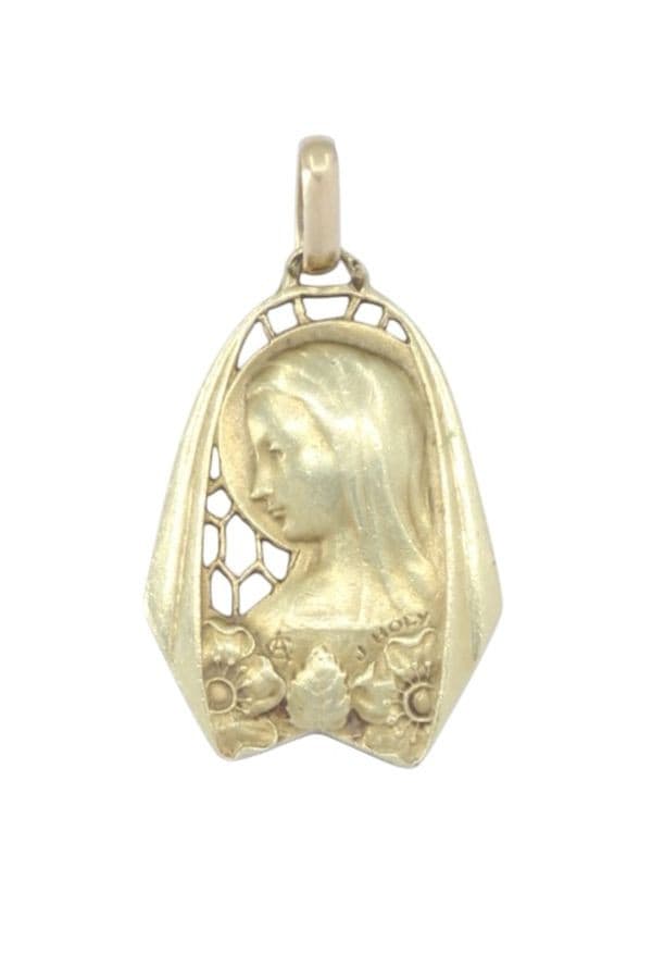 Médaille Vierge Art-Déco