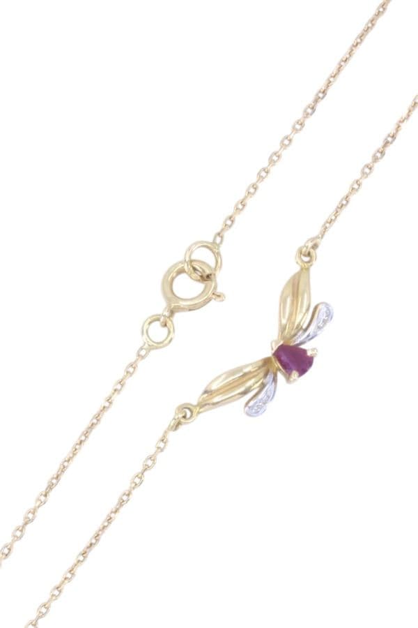 Collier Moderne Rubis - photo 4