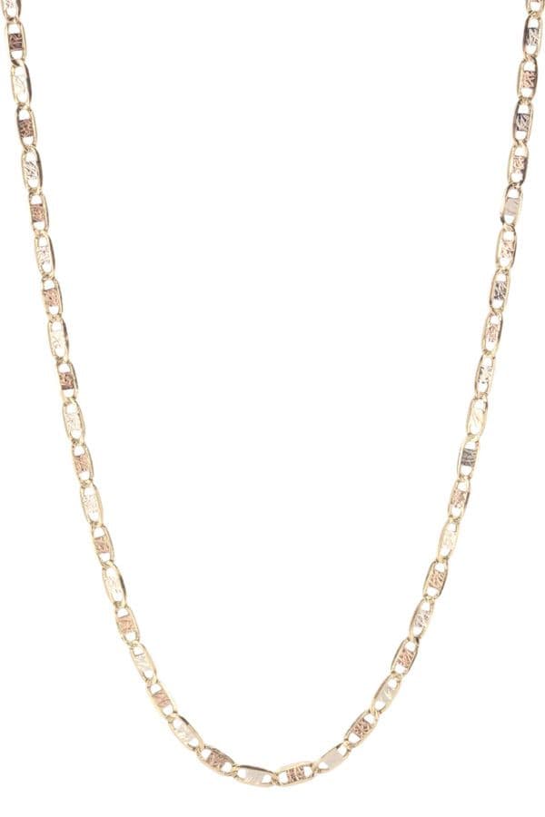 Chaine Maille Plate