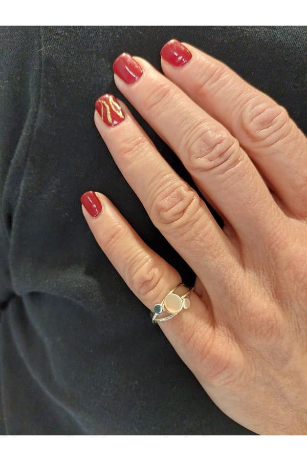 Bague Marc Deloche \"lili\" - photo 2
