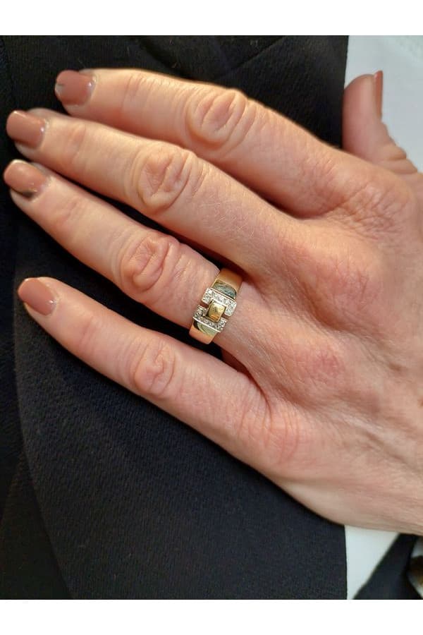 Bague Moderne Diamants - photo 2