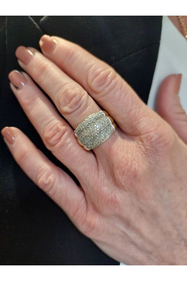 Bague Pavage Diamants - photo 2