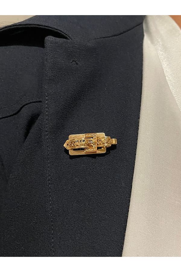 Broche Boucle de Ceinture Napoléon Iii - photo 2