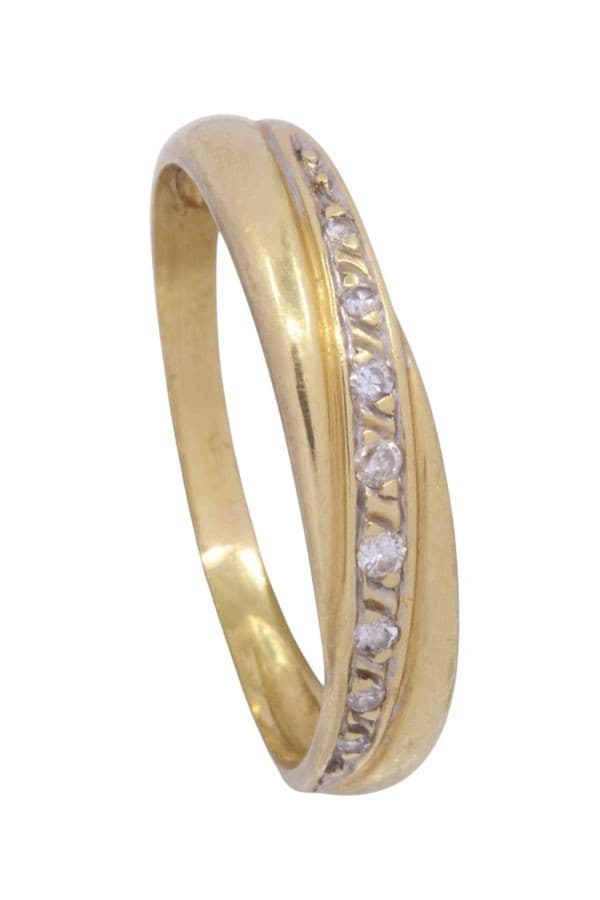 Bague Entrelacée Diamants - photo 4