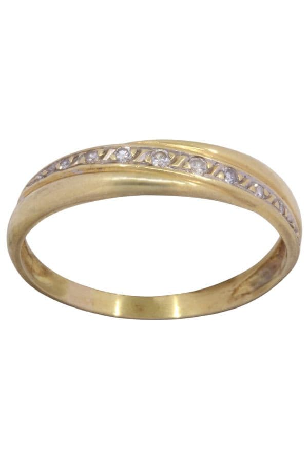 Bague Entrelacée Diamants