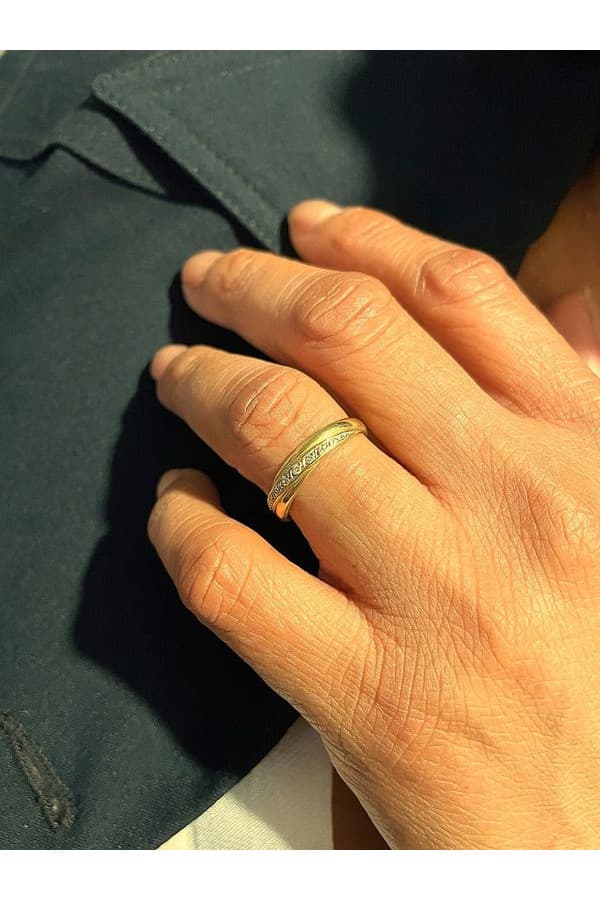 Bague Entrelacée Diamants - photo 2