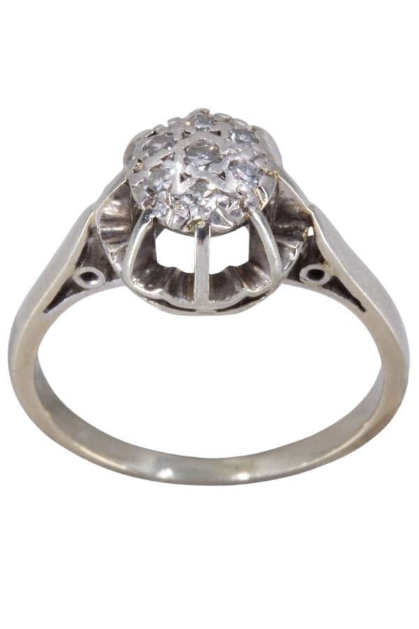 Bague Style Solitaire Diamants