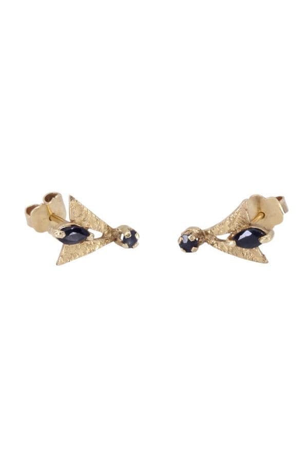 Boucles d'Oreilles Saphirs - photo 3