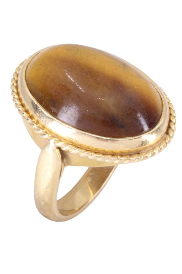 Bague Œil de Tigre - photo 3