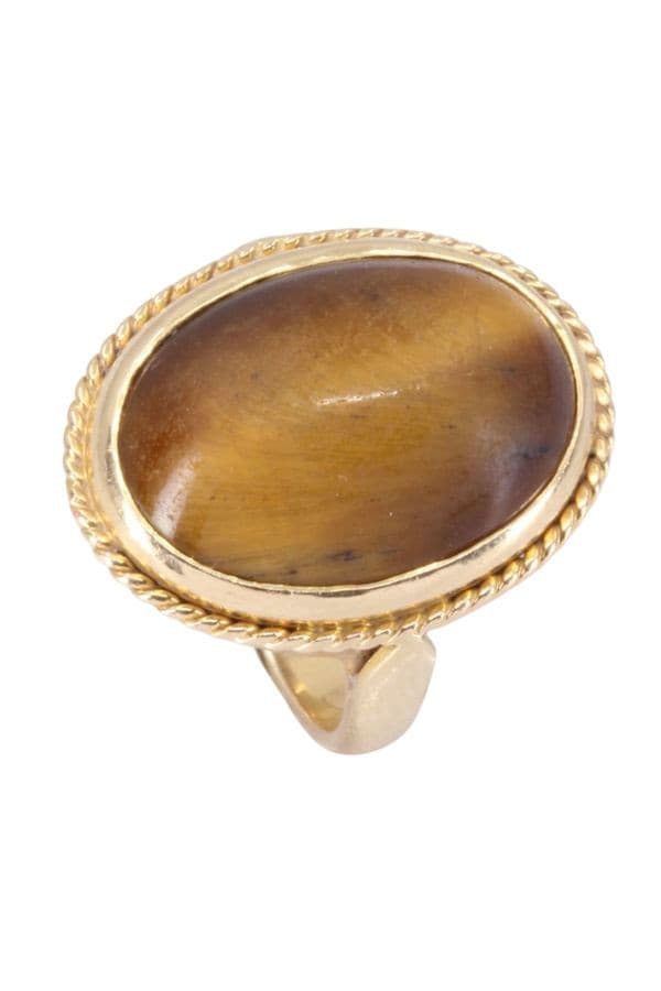 Bague Œil de Tigre - photo 4
