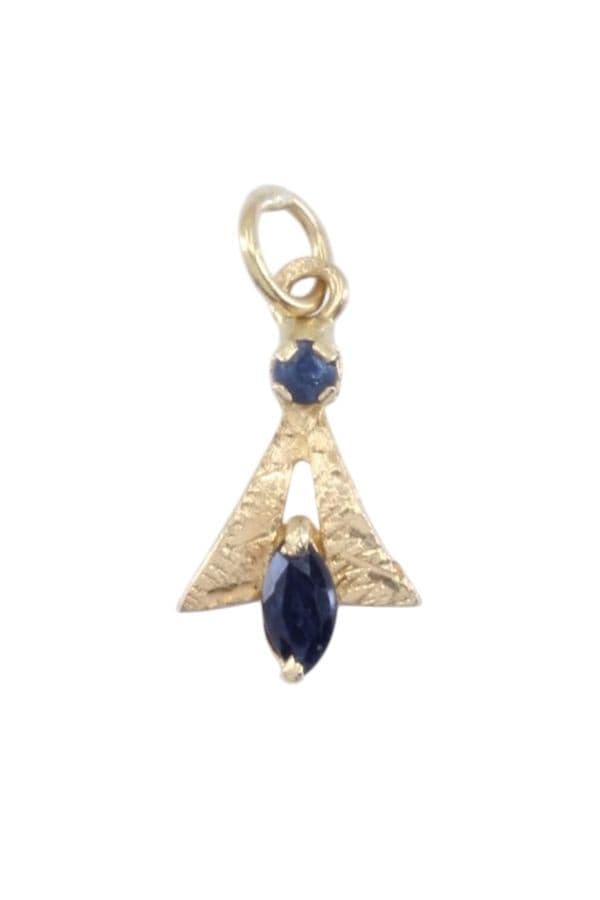 Pendentif Saphirs