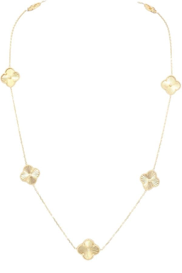 Collier Moderne Trèfles