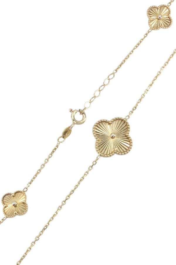 Collier Moderne Trèfles - photo 3