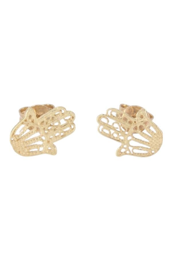 Boucles d'Oreilles Main de Fatma - photo 3